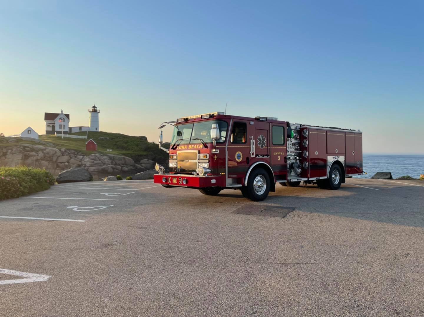 York Beach Fire Department Engine 3