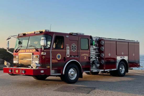 York Beach Fire Department Engine 3