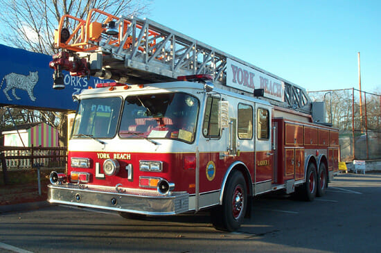 York Beach Fire Ladder 1