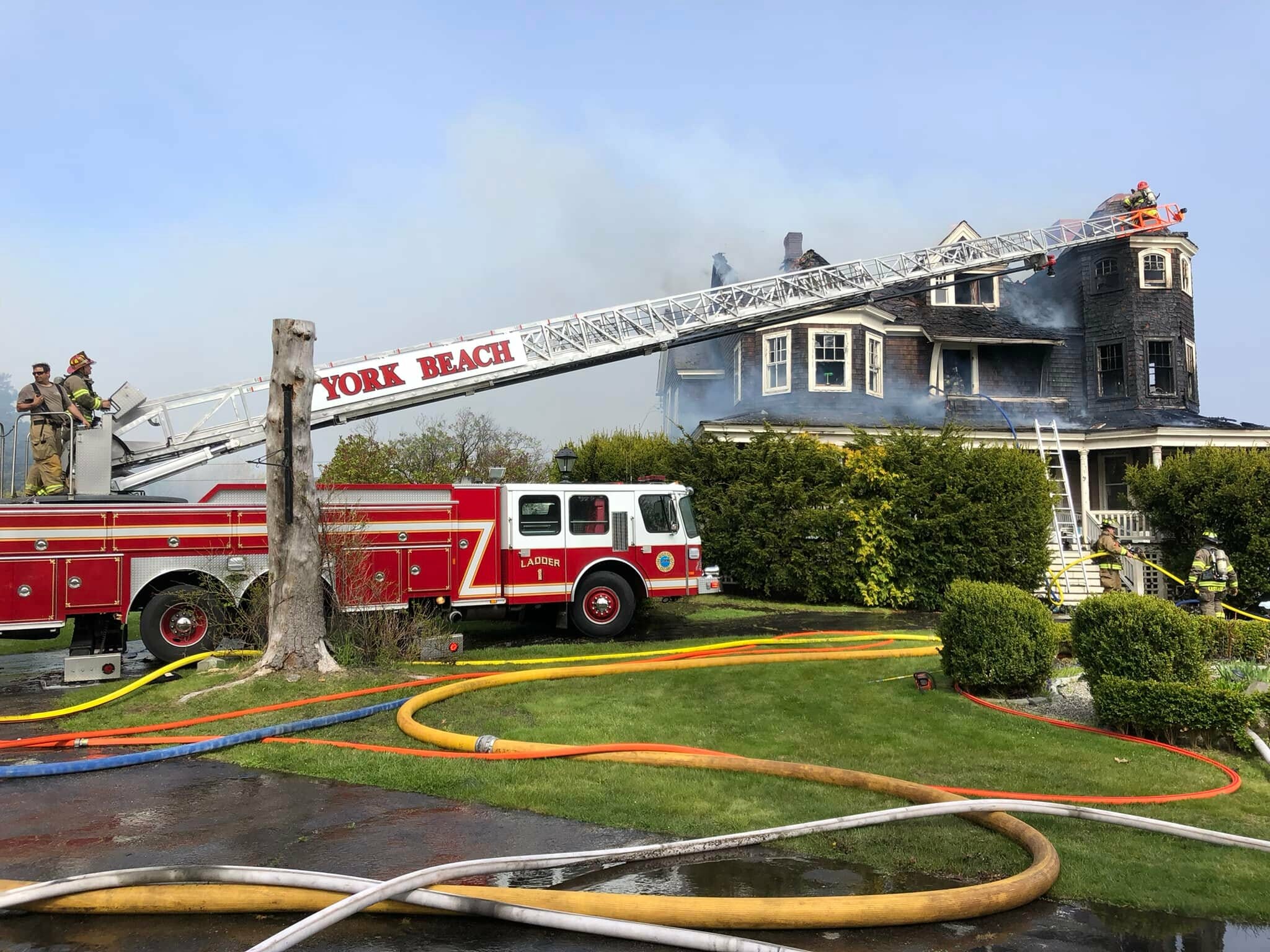  York Beach Fire Department Structure Fire at 99 Freeman St Calls